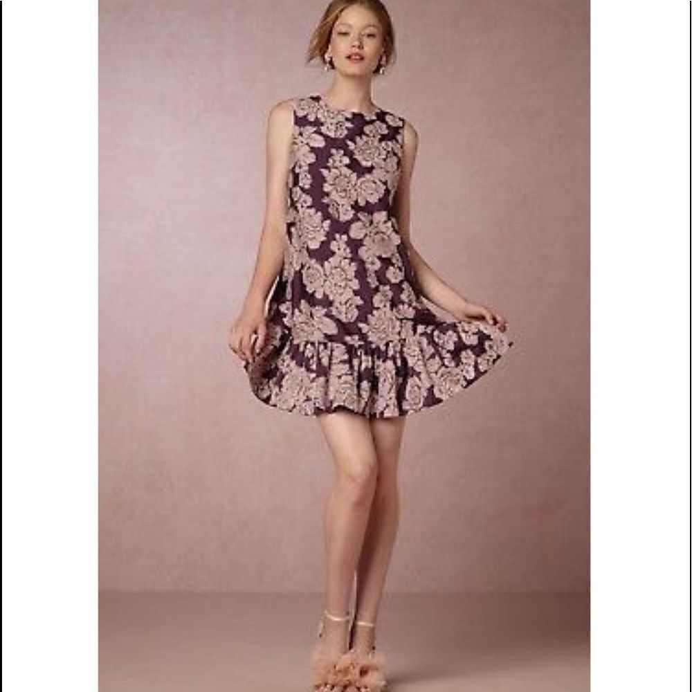 Anthropoligie Cynthia Rowley Jacquard Mini Tank
